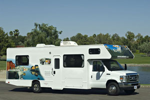 motorhome rv rental on route 66