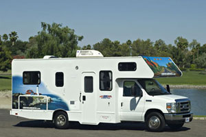 motorhome rv rental on route 66