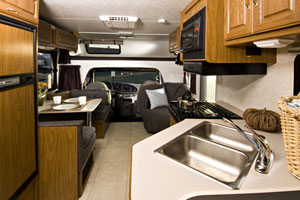 motorhome rv rental on route 66