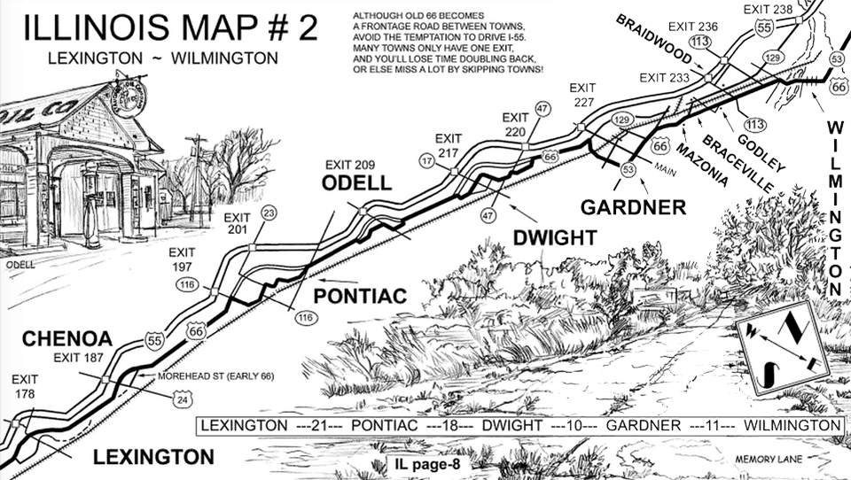 route 66 map