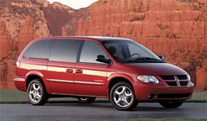 car rental tour on route 66 Dodge Grand Caravan / 7 seater minivan
